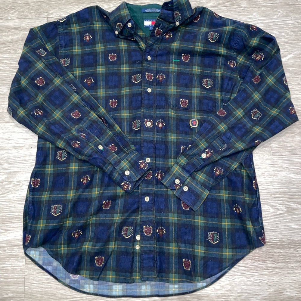 VINTAGE Tommy Hilfiger button down shirt